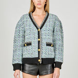 Premium Boucle Cardigan