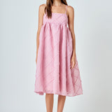 Organza Midi Dress