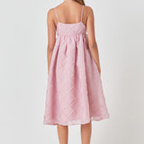 Organza Midi Dress
