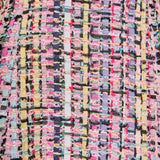 Premium Tweed Square Neck Dress