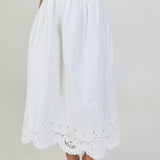 Embroidered Umbrella Skirt