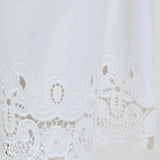 Embroidered Umbrella Skirt