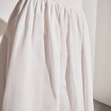 Embroidered Umbrella Skirt