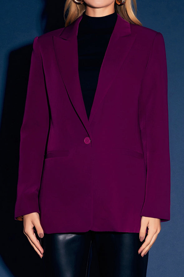 Single-Breasted Blazer