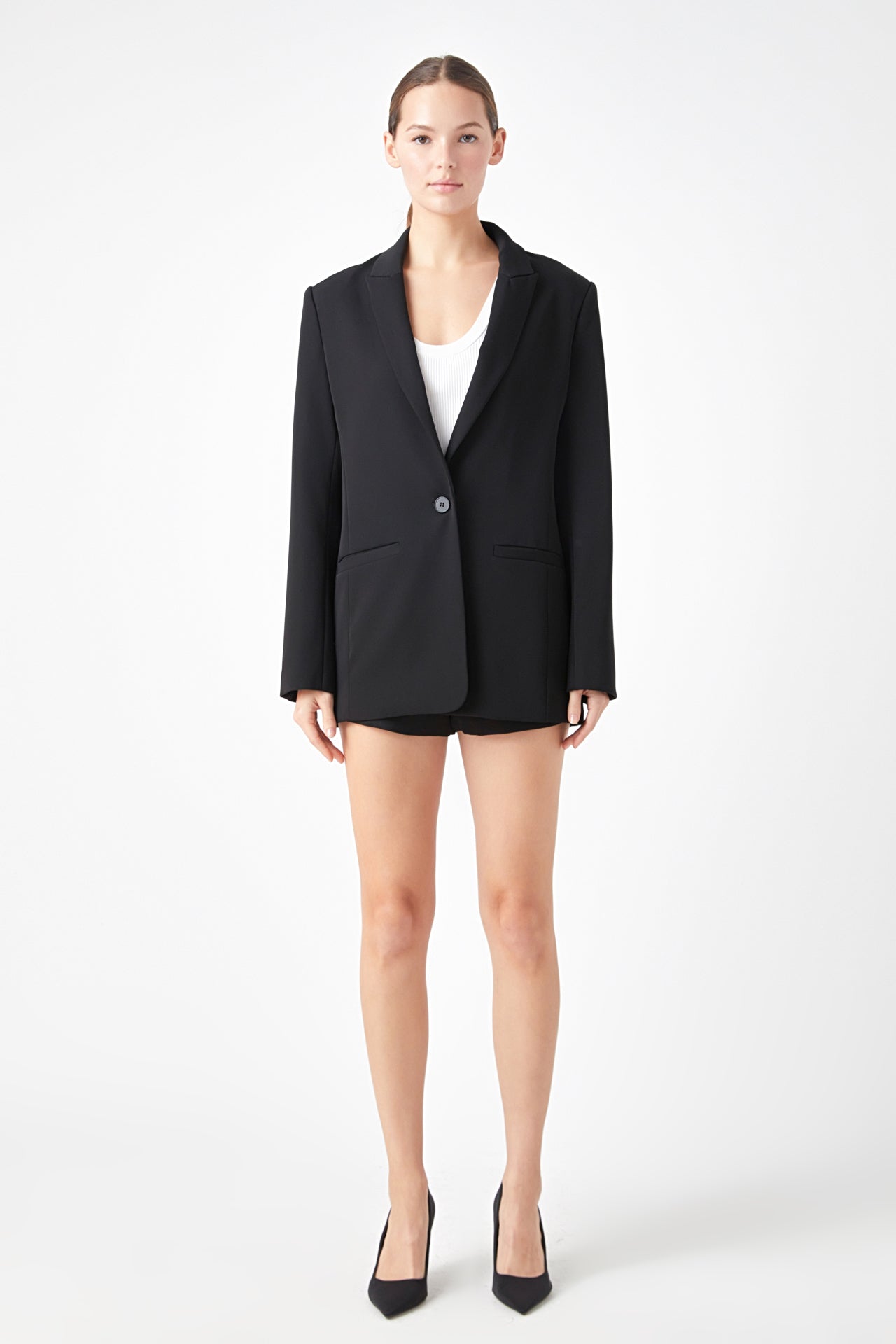 Buy Black Pantsuit for Women, Black Formal Pants Suit for Women, Black  Pantsuit Set With Trousers and Blazer Single Breasted, Formal Womens Wear  Online in India 