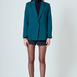 Single-Breasted Blazer
