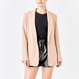 Single-Breasted Blazer
