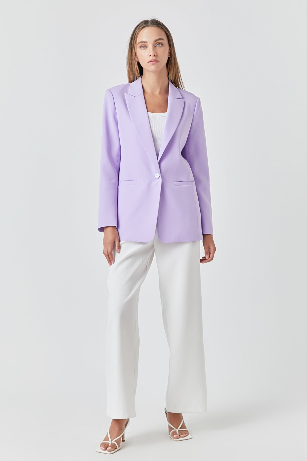 Lavender Pants Suit for Women, Office Pant Suit Set for Women, Blazer Suit  Set Womens, High Waist Straight Pants, Blazer and Trousers Women -  New  Zealand