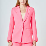 Single-Breasted Blazer