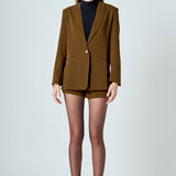 Single-Breasted Blazer