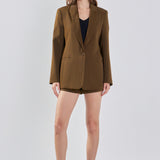 Single-Breasted Blazer