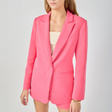 Single-Breasted Blazer