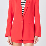 Single-Breasted Blazer