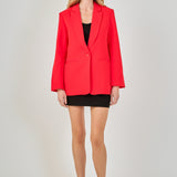 Single-Breasted Blazer