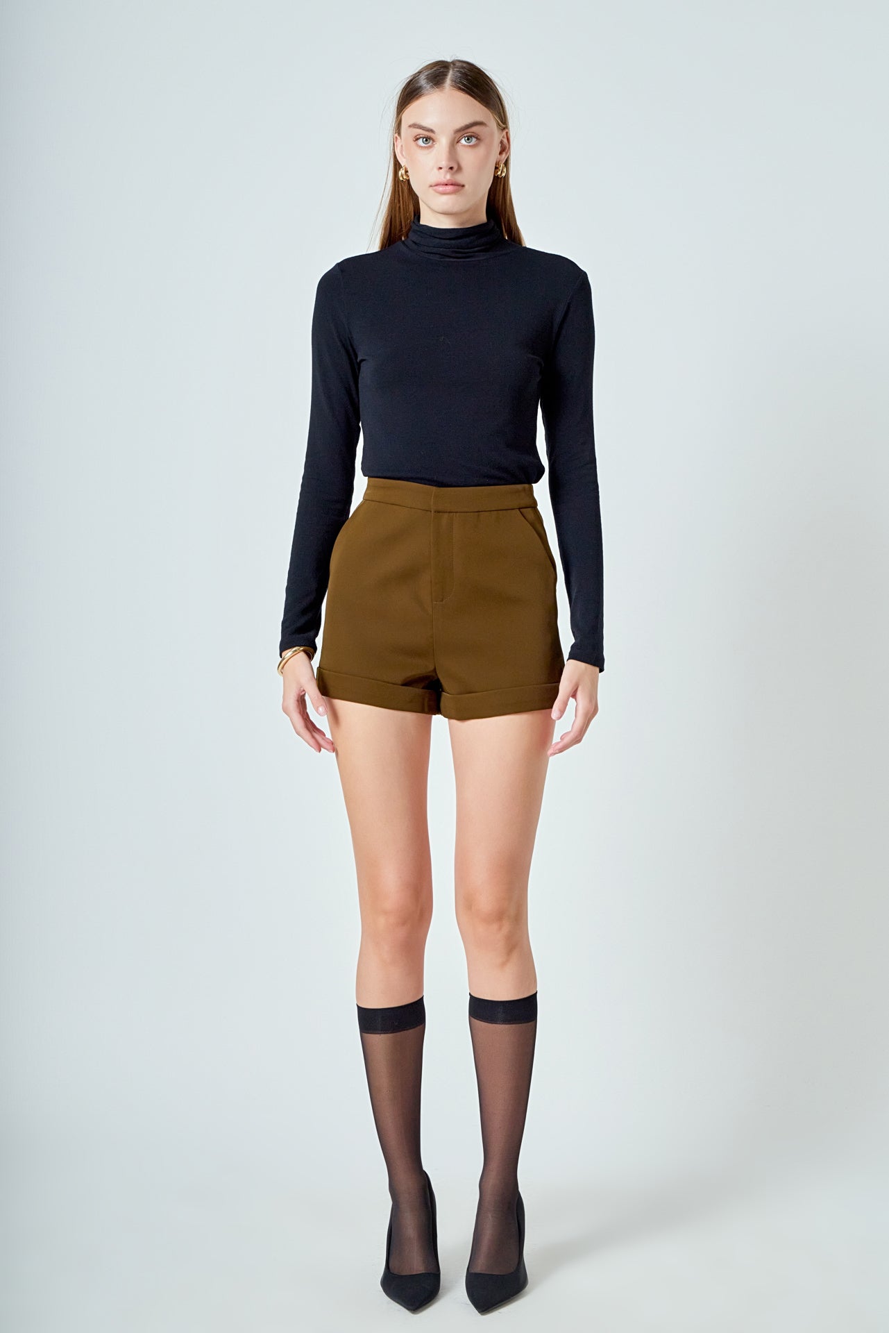 Tailored Basic Shorts