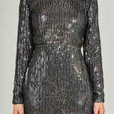 Open Back Sequin Dress