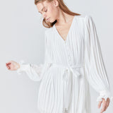 Pleated Romper