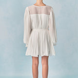 Pleated Romper