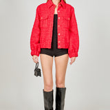 Double Pocket Tweed Jacket