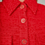 Double Pocket Tweed Jacket