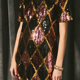 Sequins Mini Dress