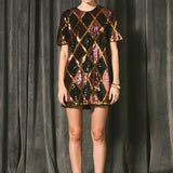 Sequins Mini Dress