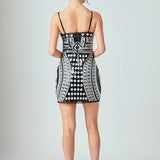 Beading Sequins Mini Dress