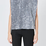 Sequin Embellished Top