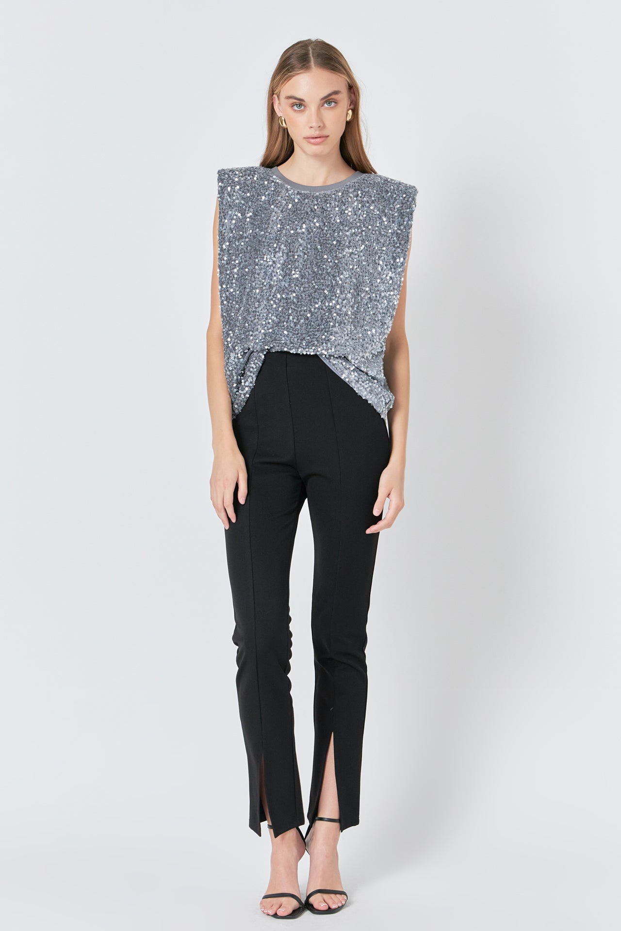 Sequin Embellished Top