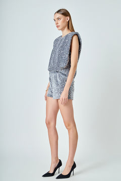 Sequin Shorts