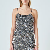 Stretched Sequin Top