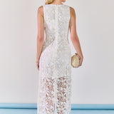 Textured Maxi Dress