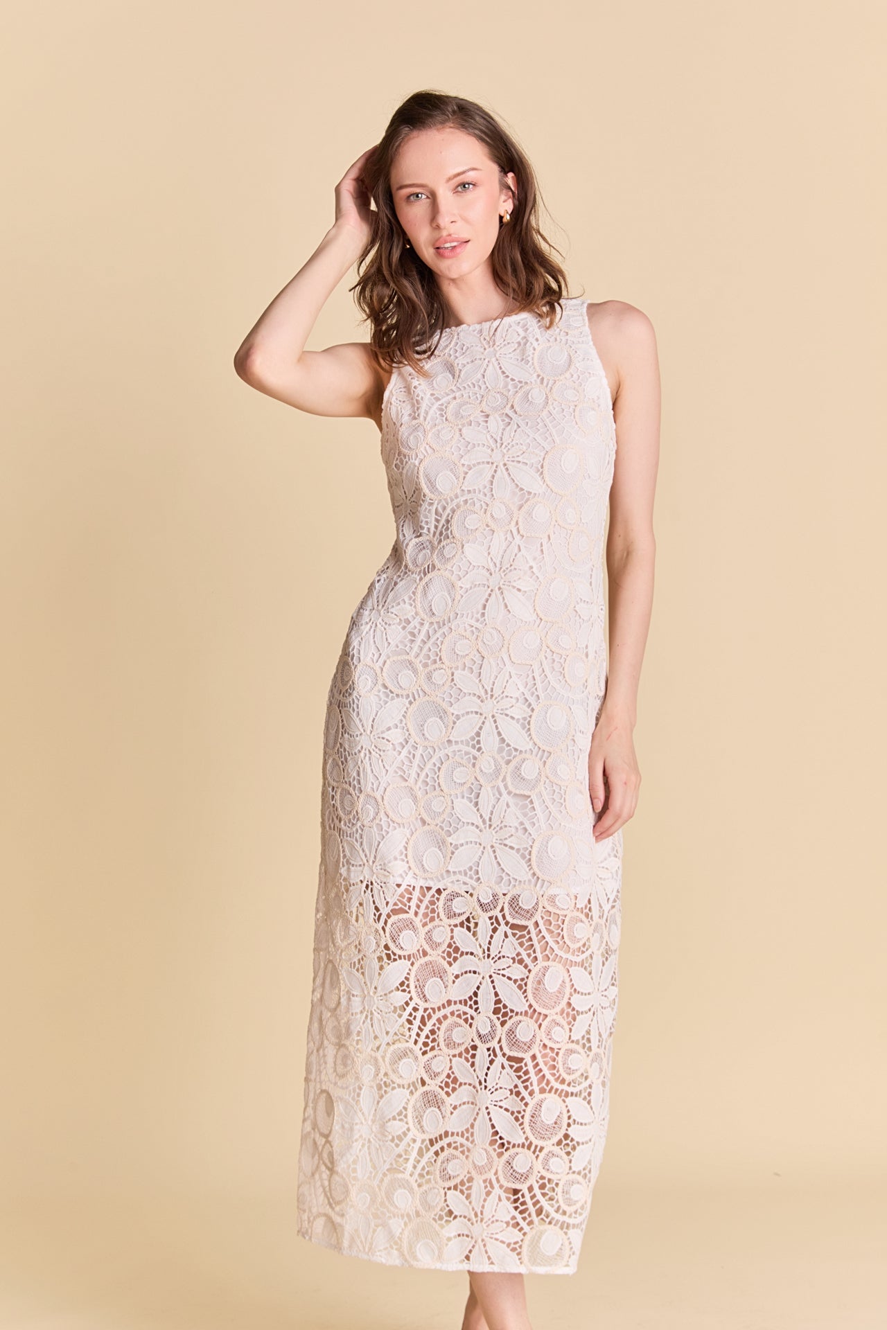 endless rose textured maxi dress Endless Rose