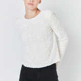 Sequins Long Sleeve Top