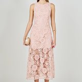 Lace Cami Midi Dress