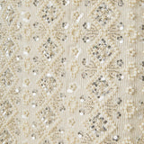 Beaded Pearl Midi Skirt