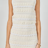 3D Floral Knitted Sleeveless Top