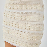 Knitted Mini Skirt