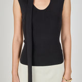 Knitted Neckband Top