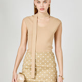 Knitted Neckband Top