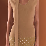 Knitted Neckband Top