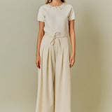 High Waisted Long Pants