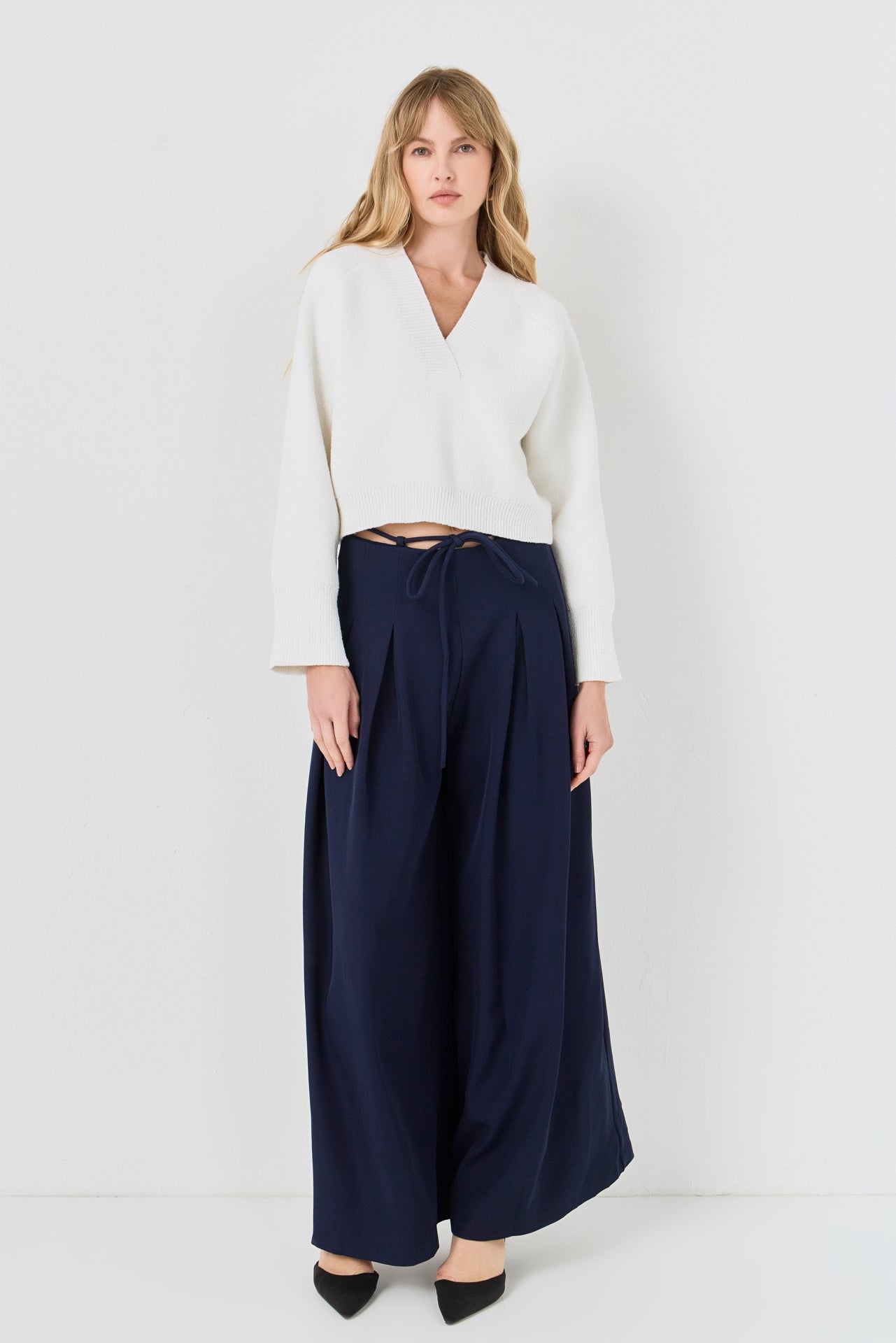 High Waisted Long Pants