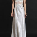 Lace Trim Sleevesless Midi Dress