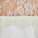 Lace Trim Sleevesless Midi Dress