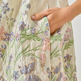 Jacquard Bow Mini Dress