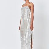 Sequin Slip Dress