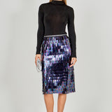 Sequin Midi Skirt