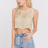 Flower Spangled Top