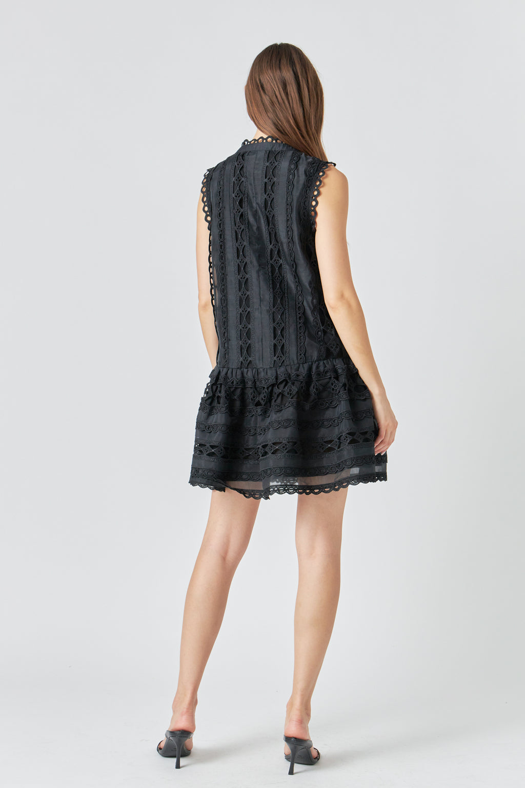 Crochet Mini Dress